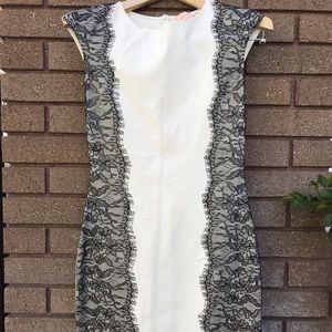 Black & White Lace Dress TAGS ON